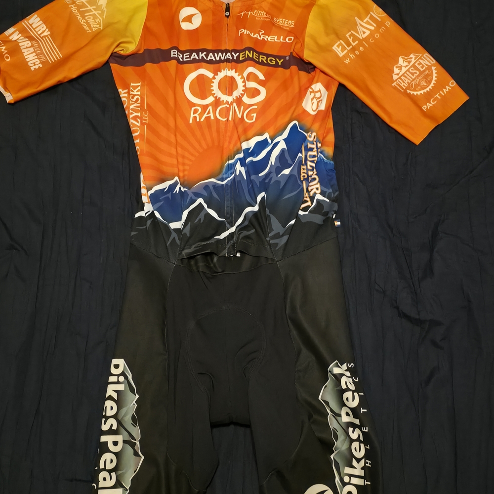 Pactimo Men's 2024 COS Racing Aero Flyte Suit short sleeve Size L